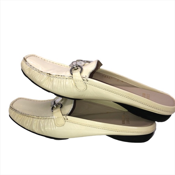 STUART WEITZMAN “Ciaw” Patent Leather Slide On Mules/Clogs Size 8 - Picture 14 of 15